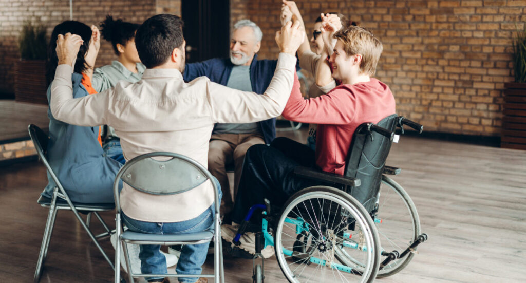 NDIS capacity building budget breakdown showing seven support categories

