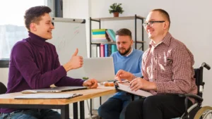 Support coordinator using AI tools to manage NDIS participant plans in Australia